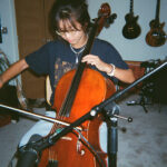 Tate Marnyi recording cello